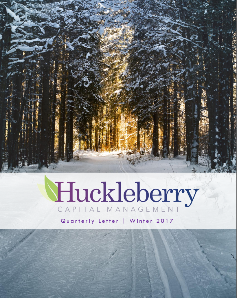 2017 Q4 Huckleberry Letter